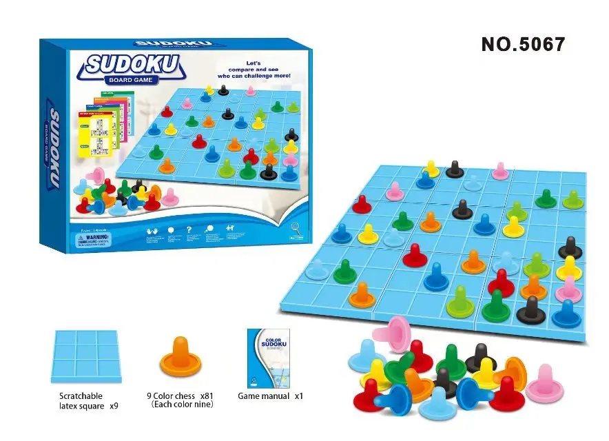 

Children's Early Education Educational Intelligence Parents and Children Color Sudoku Logic Reasoning Mathematical Ability Train