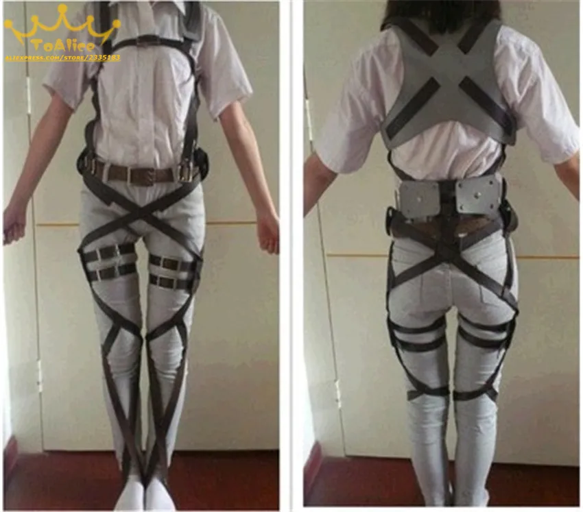 Новый костюм для косплея Эрена Леви Микаса из аниме атака на Титанов 2018 |