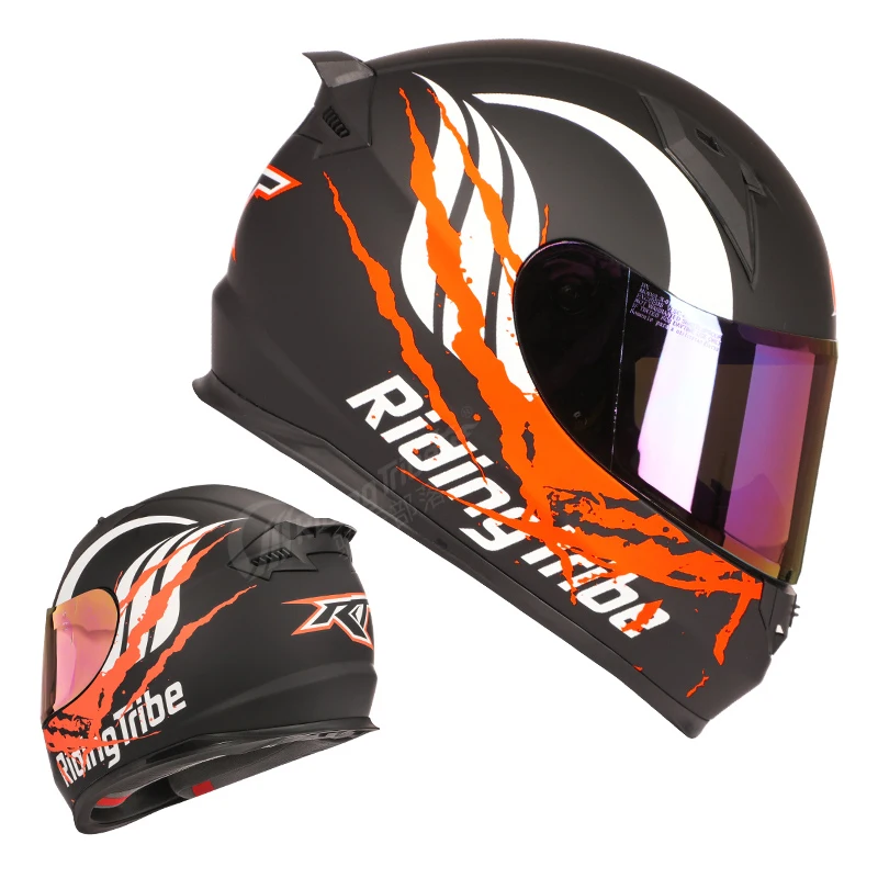 Мотоциклетный шлем профессиональный гоночный на все лицо защита головы всадника