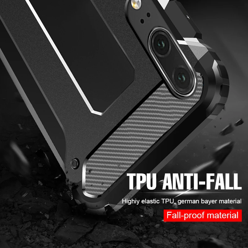 luxury armor bumper phone case for huawei p20 lite mate 20 pro p30 full shockproof cover for huawei p30 protective cases shell free global shipping