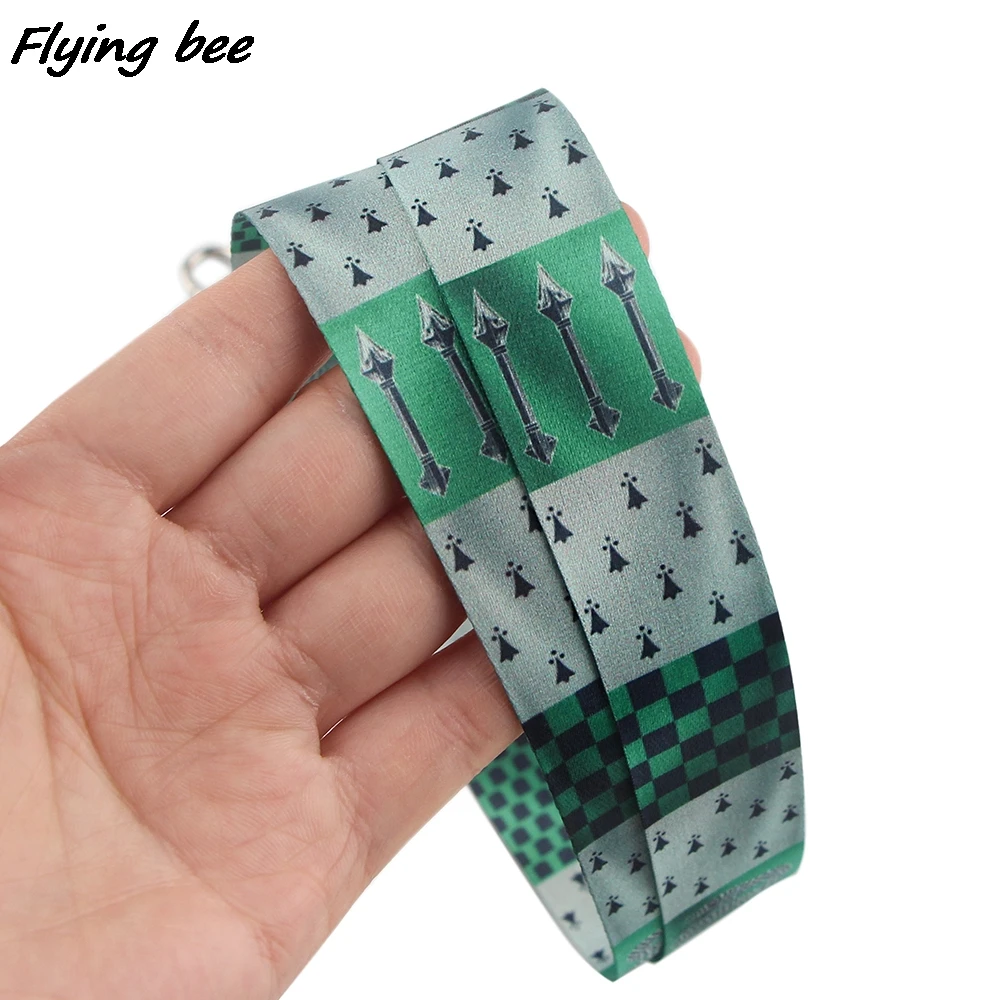 

Flyingbee Magic Movie Four College Snake Lanyards ID Badge Holder Mobile Phone Straps Badge Key Holder Keychain X1236