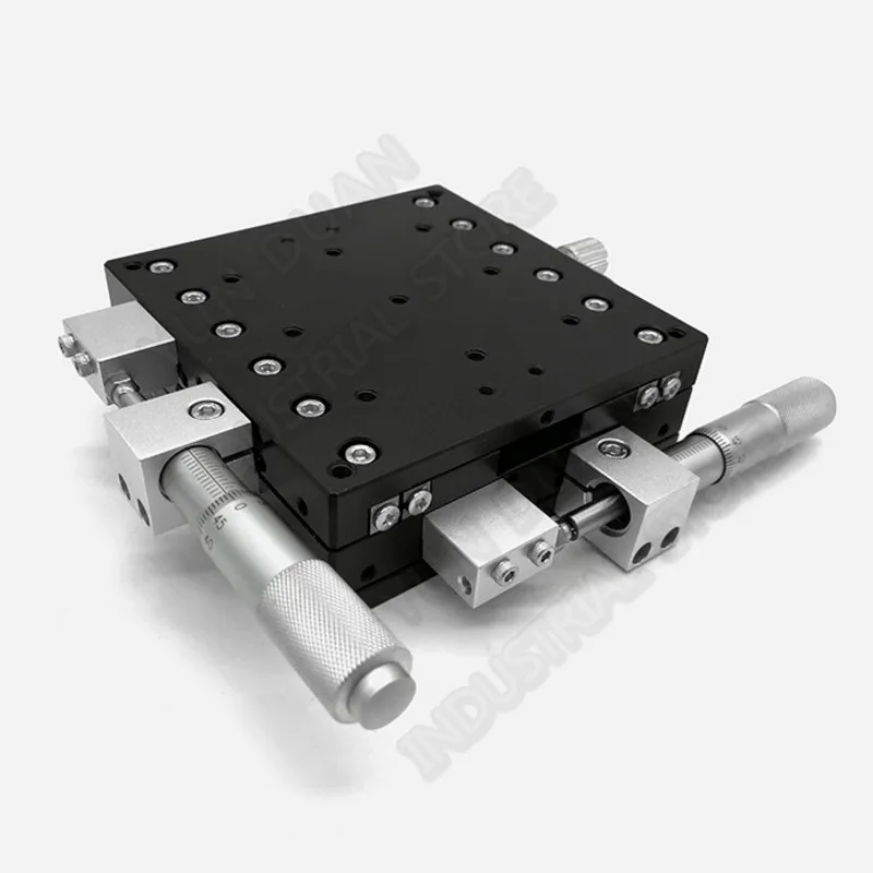 XY Axis 90*90 мм 3," станция для обрезки вручную перемещаемая платформа направляющая с поперечным роликом линейный сценический раздвижной стол LY90-L