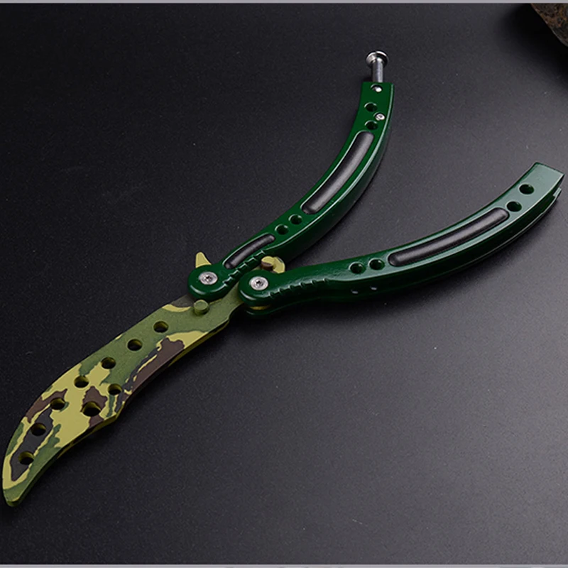 1 шт. 24 см новый дизайн металлический нож бабочка аксессуары для косплея из