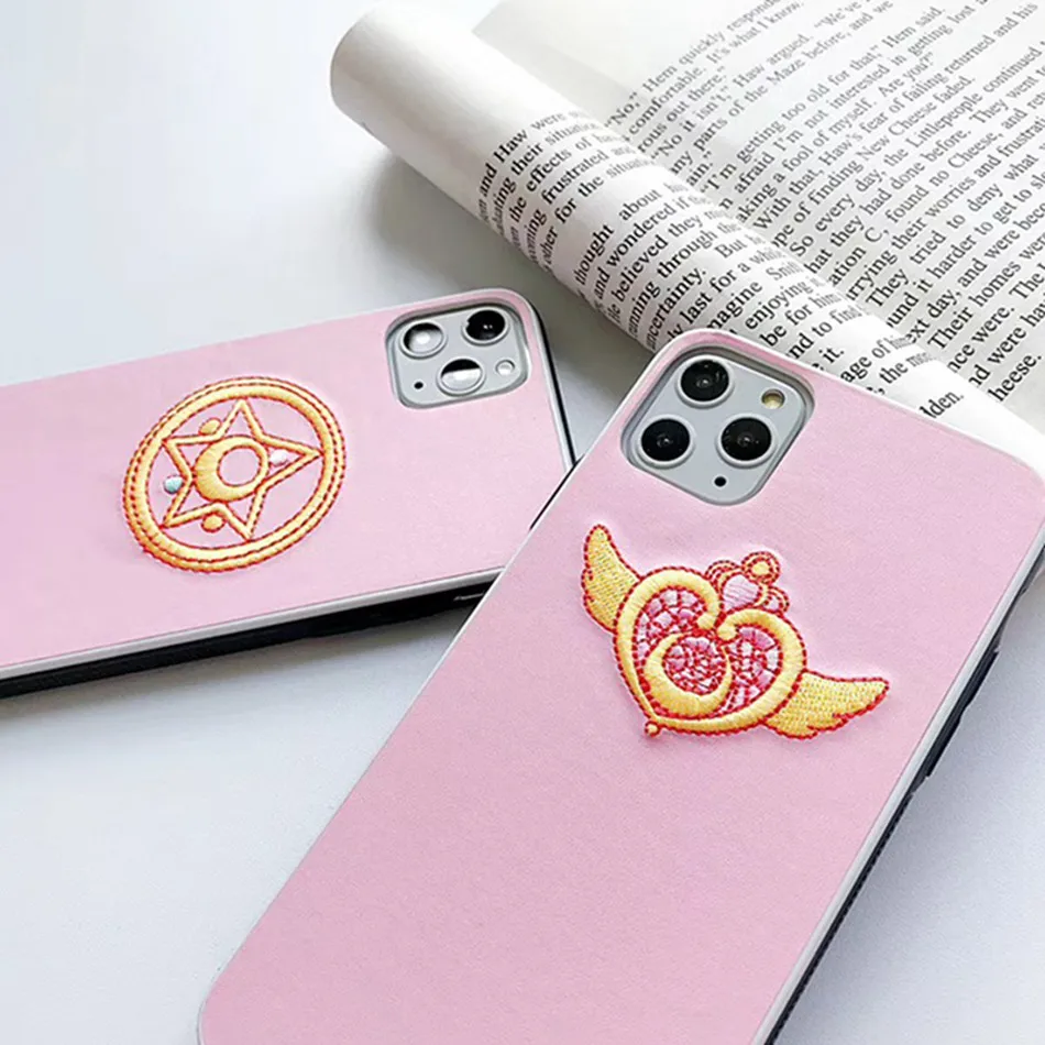 Phone Case For iPhone 11 Pro MAX Cute Sailor Moon Magic Wand Silicone Cover 6S 8 7 Plus X XR XS Coque | Мобильные телефоны и