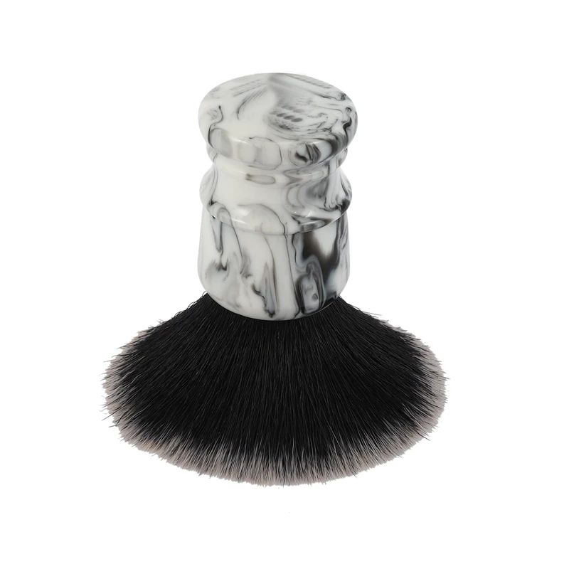

Soft Synthetic Hair Shaving Brush, Beard Brush Quality Nylon Hair Brush, Marble Artificial Hair Beard Brush, for Man Wet Shave