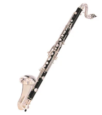 Drop B Мелодия бас кларнет большой инструмент бакелитовый посеребренный|Кларнет| |