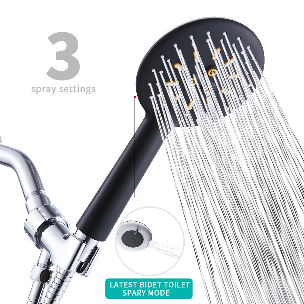 

3 Function Spray Shower Head High Pressure Bidet Toilet Mode Bathroom Accessories Pommeau De Douche Alcachofa Duchaдушевая лейка