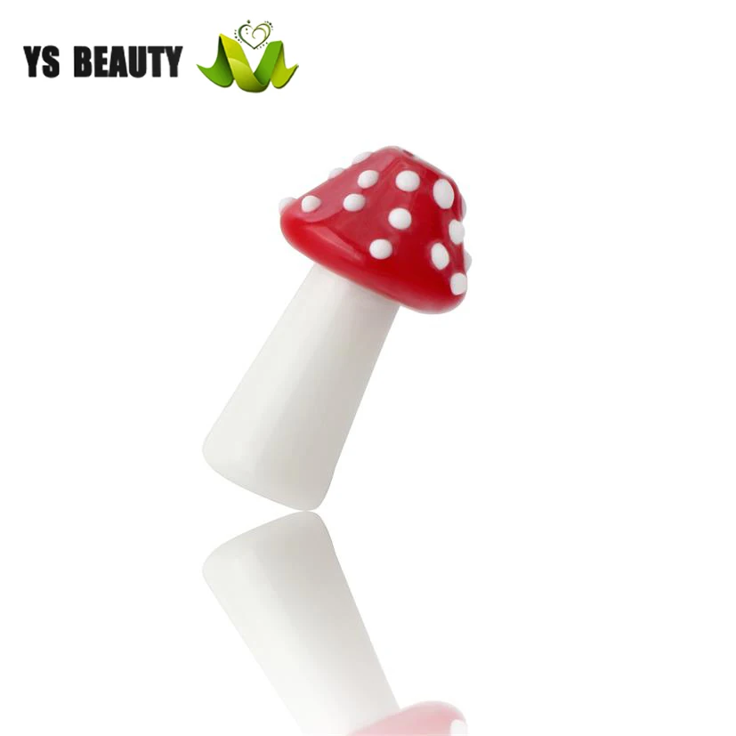 Новые цветные бусины в форме грибов ювелирные изделия со стеклянными бусинами