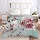 Пододеяльникодеяло чехол на молнии 3D HD зеленый полиэстерхлопок печать 140x20 0240x220 постельное белье