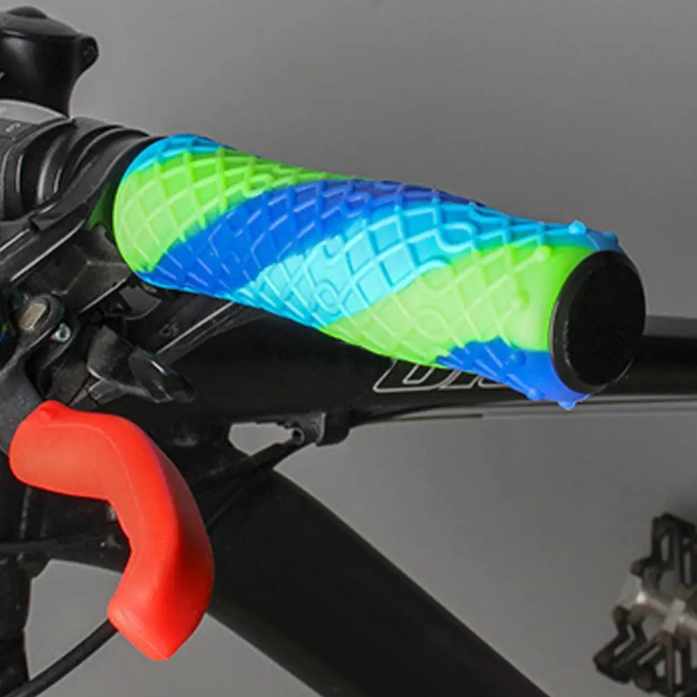 

Bike Handlebar Cover Anti-skidding Wear Resistant Cycle Accessory Bicycle Handle Bar Grips Cover for Outdoor