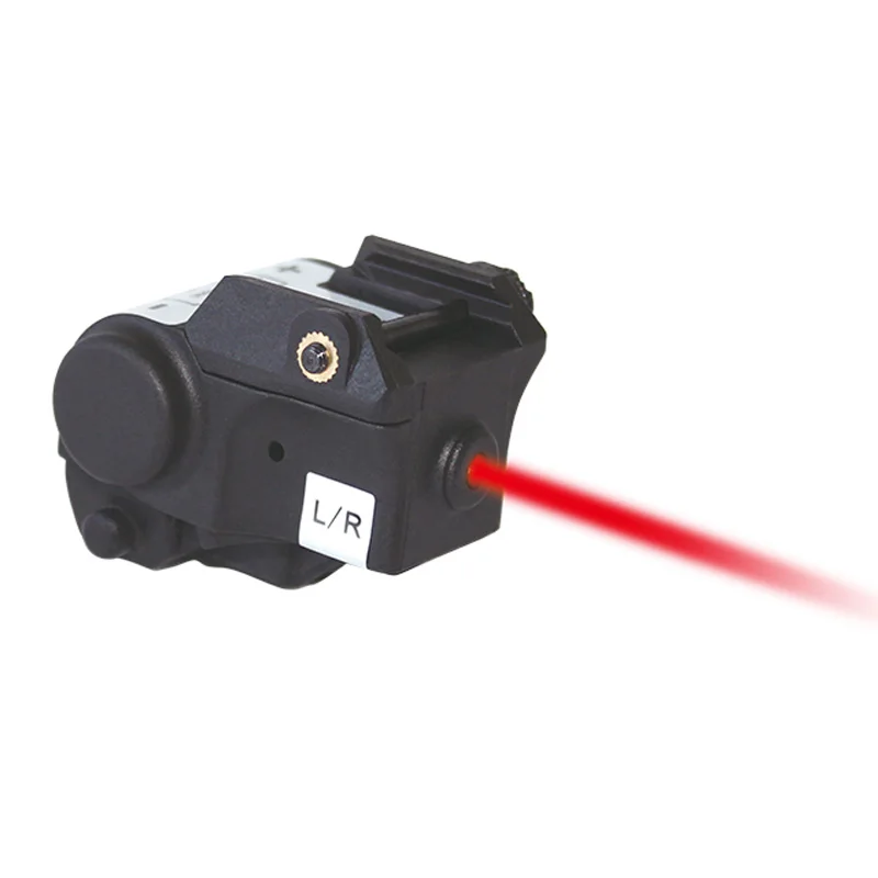 Laserspeed LS-L2 Glock мини красный лазерный прицел для некомпактного пистолета Зеленая лазерная указка ИК лазерный прицел - Цвет: red laser