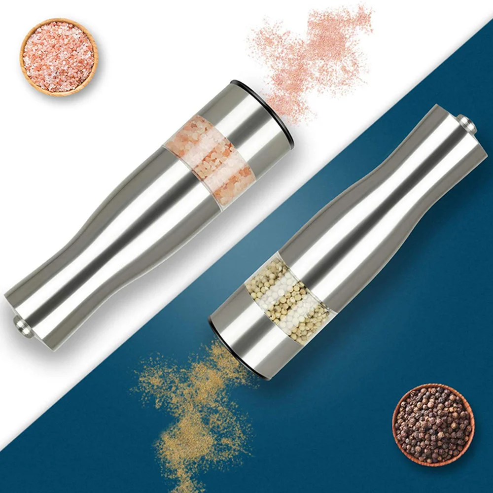 Электрическая мельница для перца мясорубка специй 2 шт. в наборе соли и из