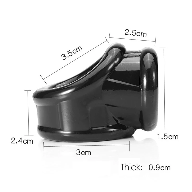 Мягкая искусственная сперма Тройная Блокировка пениса жесткая эрекция прочный