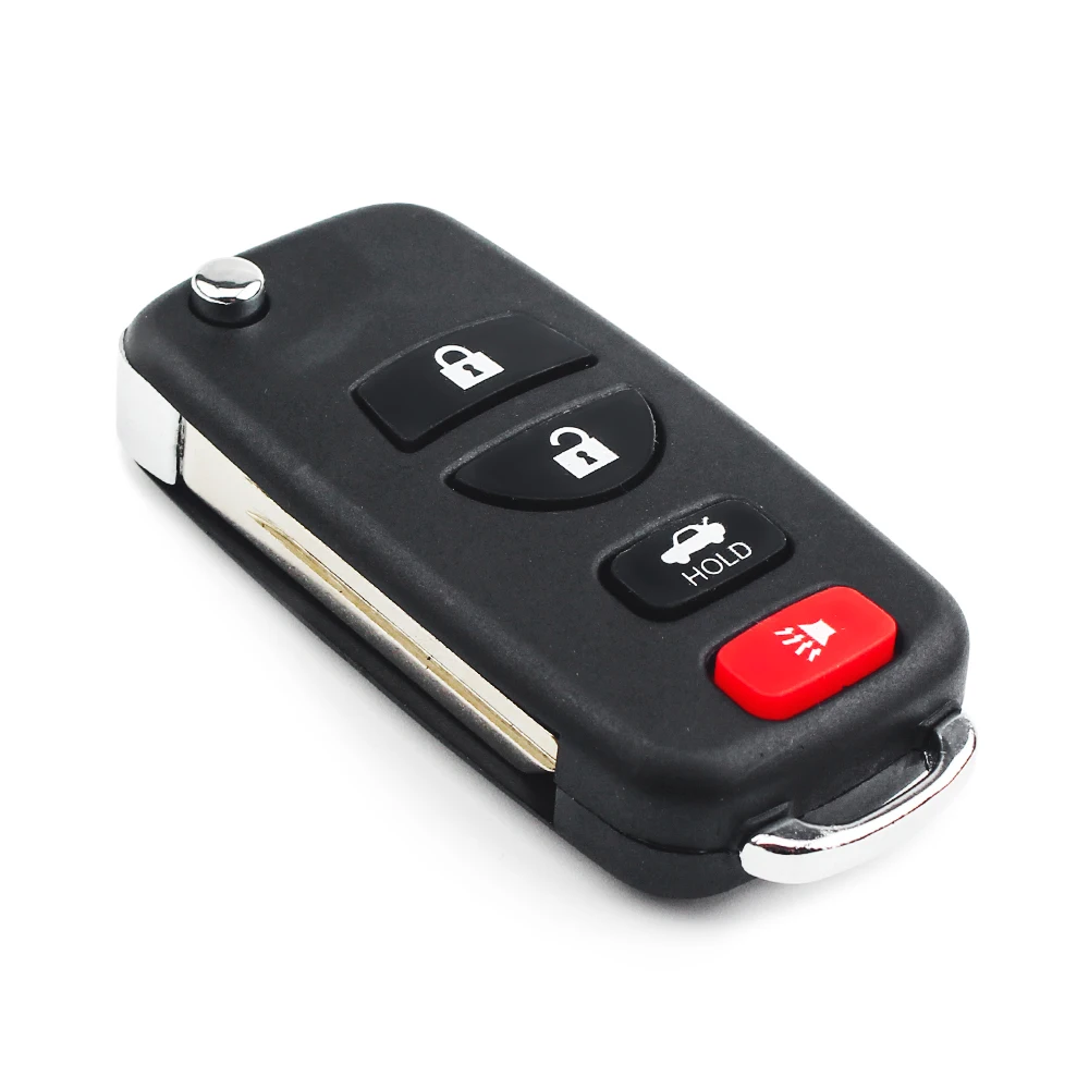 Чехол книжка с 4 кнопками и дистанционным управлением для Nissan Quest Murano Armada Titan Xterra