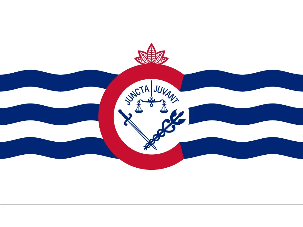 Американский флаг города Цинциннати высота 3x5 футов штат Огайо 90*150 см 60*90 для