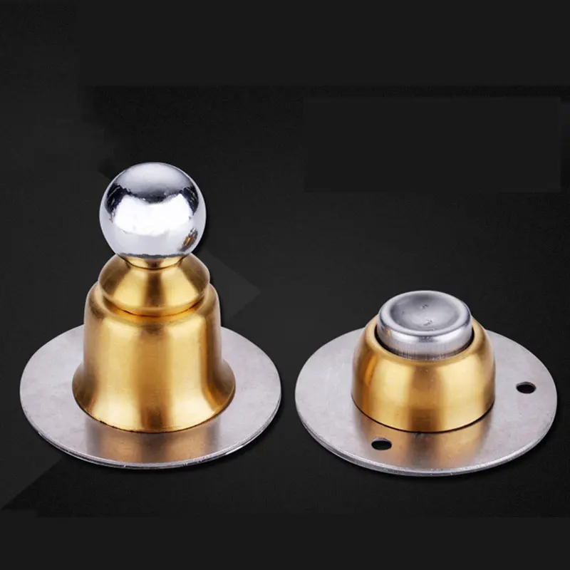 Магнитная дверная пробка из нержавеющей стали стикер для туалетного стекла