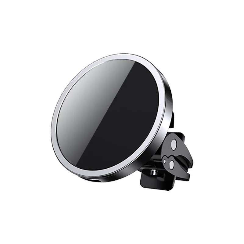 

15W Magnetic Wireless Charger Car Mount Stand For iPhone 12 Pro Max Mini QI Wireless Charging Phone Holder For Magsafe Chargers