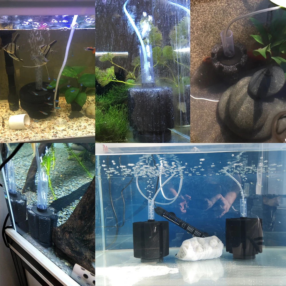 Аквариумный Губчатый Фильтр аквариумный фильтр скиммер биохимический водные