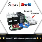 Комплект шагового двигателя Nema23 425ozin 3N, 4 шт. 57HS11 2 4 шт. TB6600 DM542, драйвер двигателя постоянного тока 500 Вт 36 В, плата MACH3 для ЧПУ