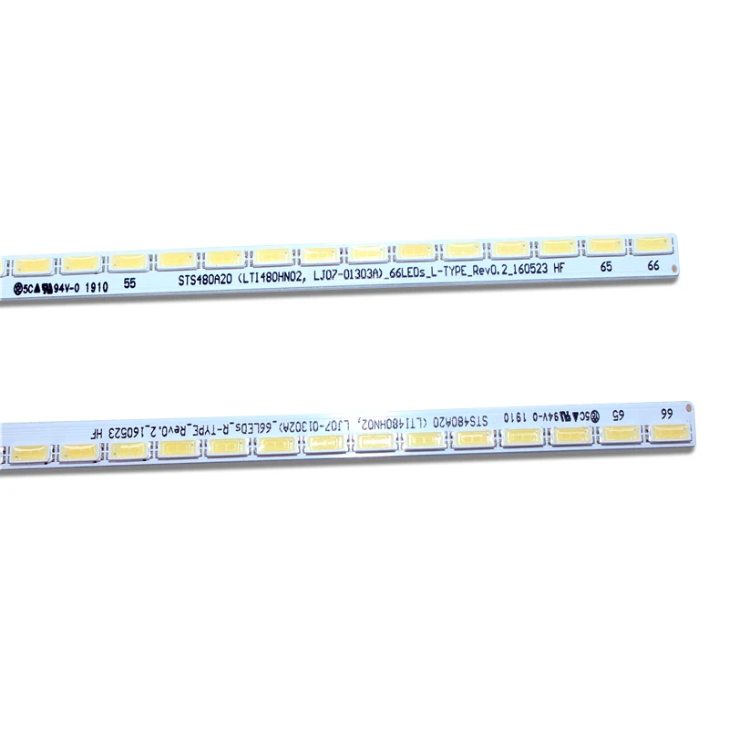 Светодиодные ленты для подсветки Samsung STS480A20(LTI480HN02 LJ07-01302/3A) 4 шт. x 48 дюймов 66