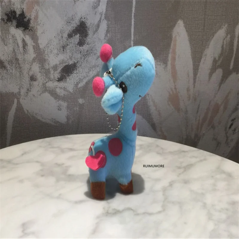 40 шт./лот смешанные цвета-12 см Жираф плюшевая игрушечная фигурка кукла-мягкая