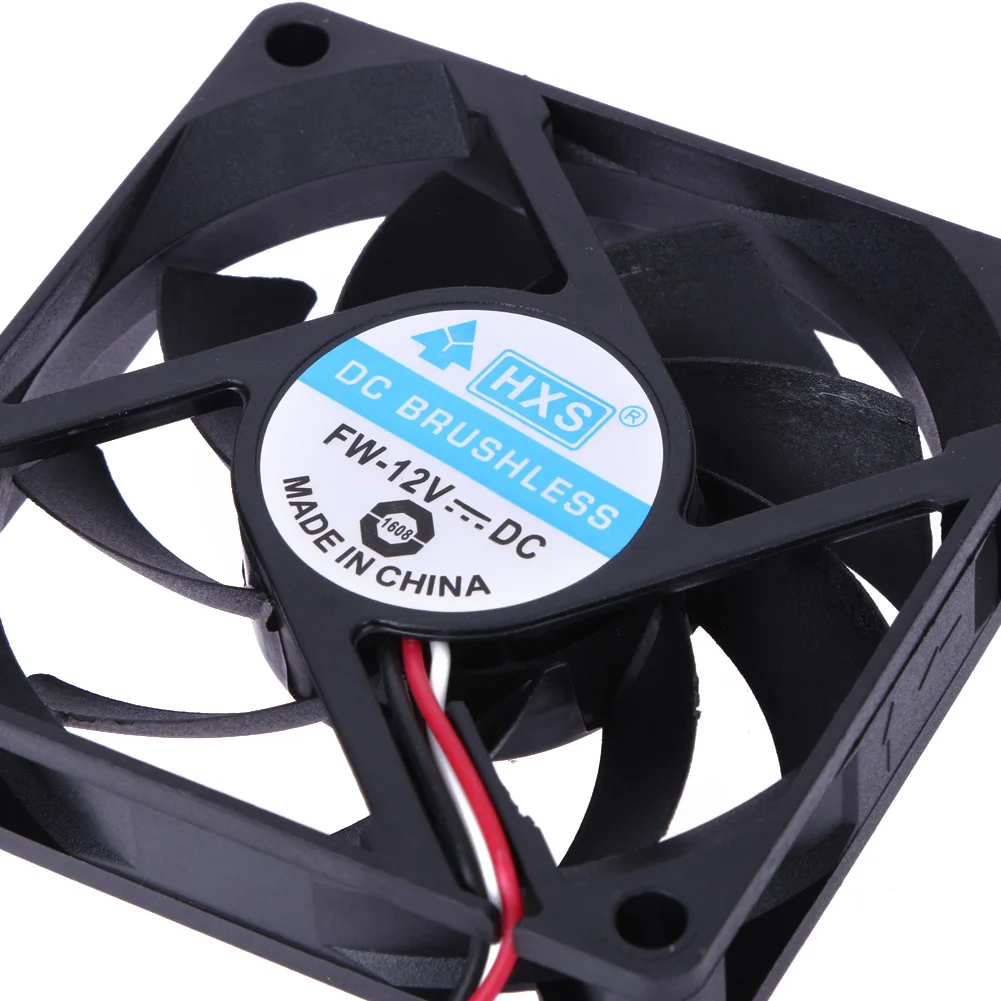 Портативный кулер Molex для ПК Бесщеточный Охлаждающий вентилятор ЦП 3 контакта 12 В