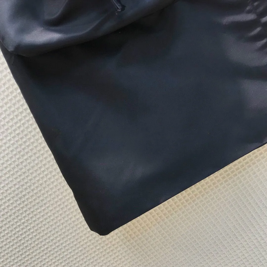 

High-end Brand Black Skirts Womens 2021 New Buckle Sashes Big Pocket Casual Skirts Spring Trend High Waist Straight Mini Skirts