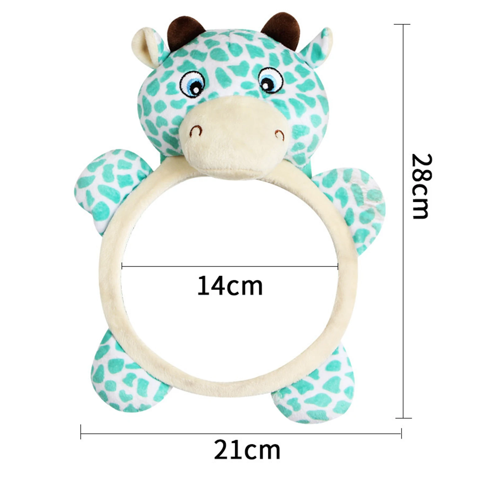 

Cute Baby Rear Facing Mirrors Adjustable Safety Car Baby Mirror Back Seat Headrest Rearview Mirror Car Safety for Kids Child