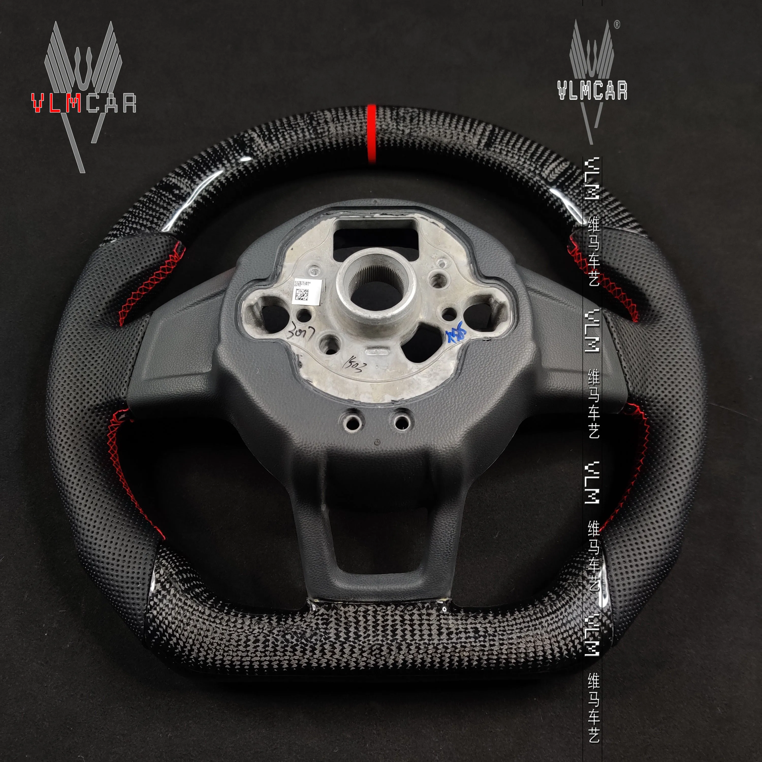 Частный изготовленный на заказ руль из углеродного волокна для vw golf mk7/7 5 gti/r |