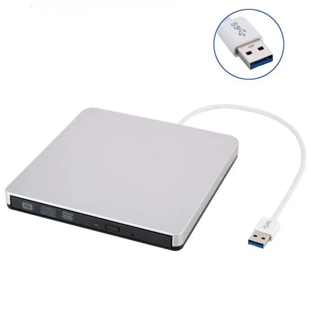 Внешняя горелка DVD 3 0 USB DVD-RW CD-RW ROM CD-плеер запись перезапись портативный компьютер