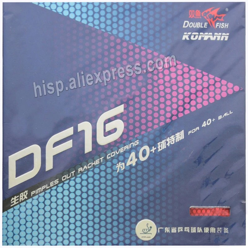 

Original Double fish DF16 DF26 table tennis rubber pimples out for 40+ table tennis balls fast attack