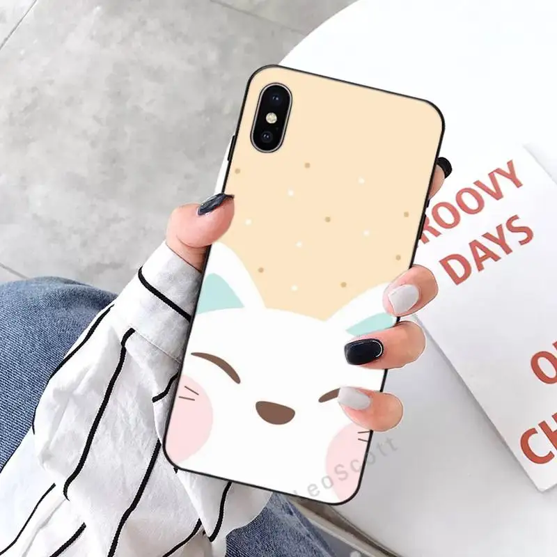 

Cartoon Lucky Cat Phone Cases for iPhone 11 12 mini pro XS MAX 8 7 6 6S Plus X 5S SE 2020 XR