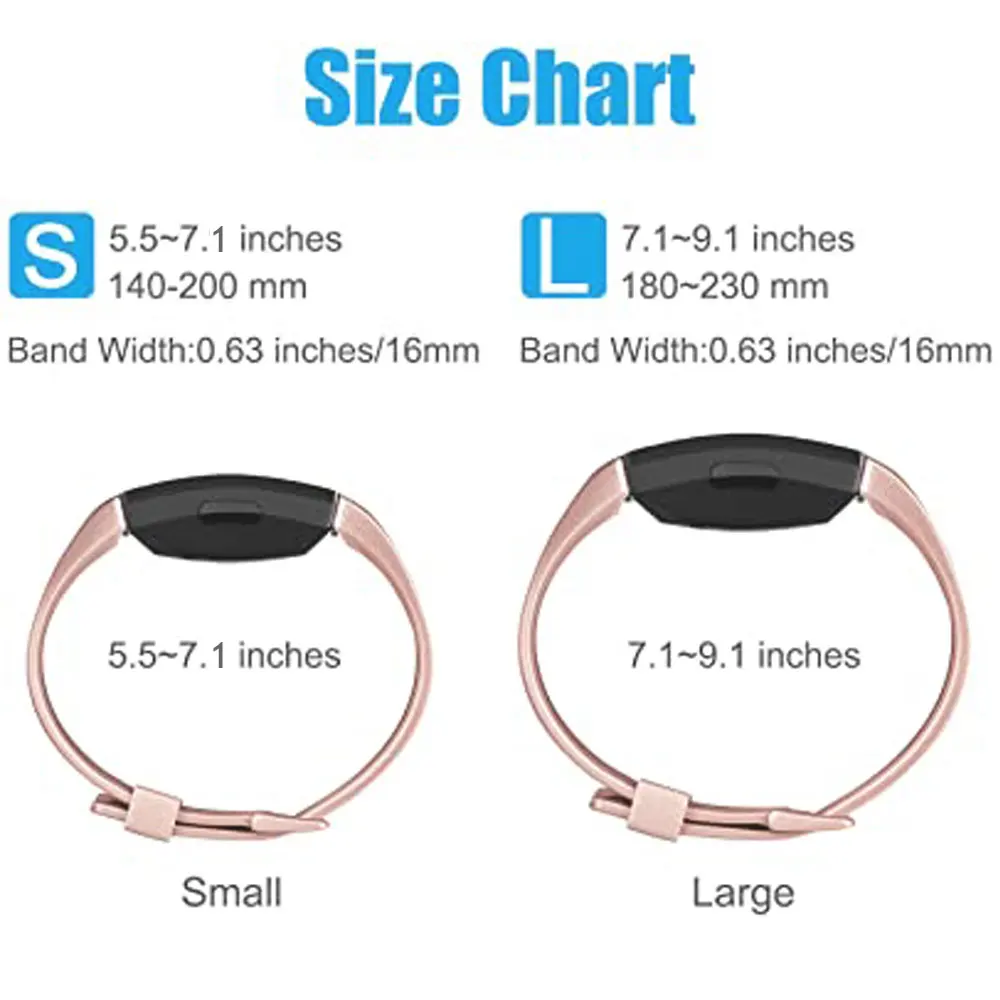 Силиконовый спортивный ремешок для смарт-часов Fitbit Inspire HR сменный браслета