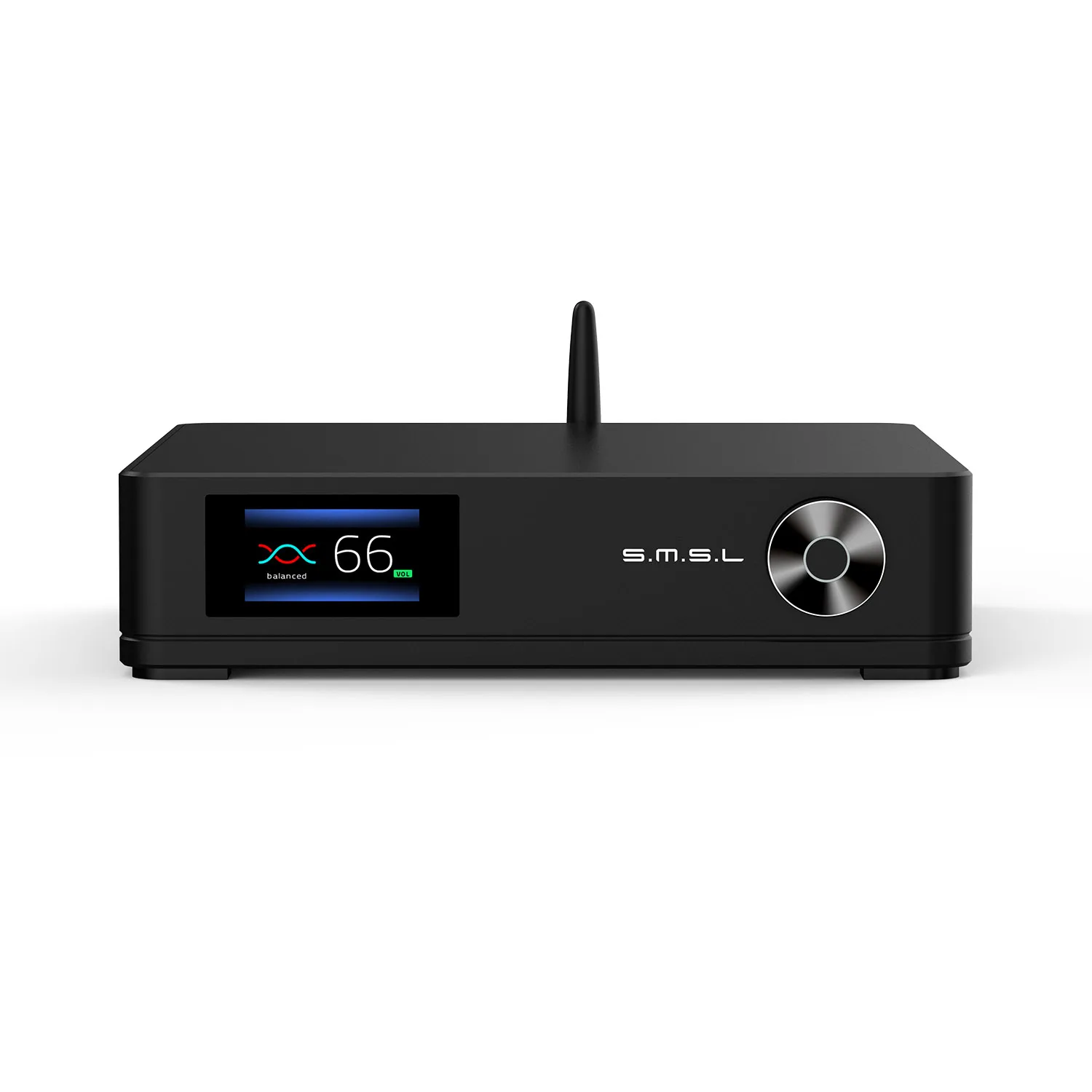 

SMSL SA400 Hifi Power Amplifier 230W 5.0 Super Bass Preamp Output APT-X XLR RCA With Remote Control