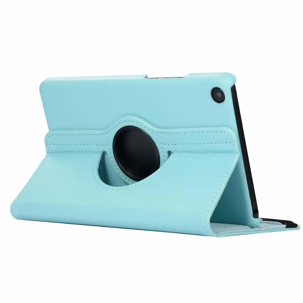 skyblue Для Tab A 10,1 '' планшет чехол для Samsung Galaxy Tab A SM-T510 SM-T515 T510 T515 360 складной чехол+ подставка для ручек - Цвет: skyblue