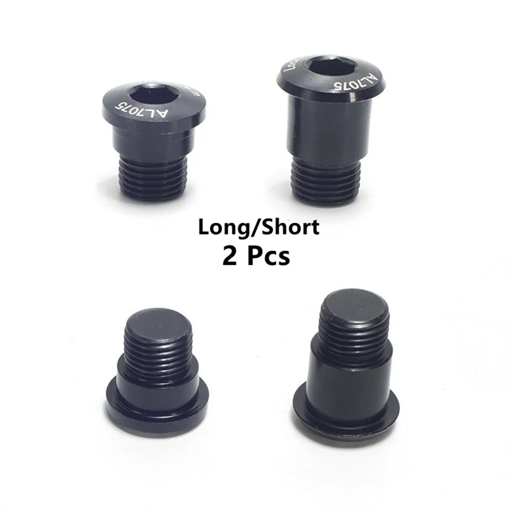 2Pcs Bicycle Rear Derailleur Fixing Bolts MTB Bike Jockey Wheel Screws For SHIMAN0 TX/TZ Ultralight Aluminum Cycling Screws Nuts