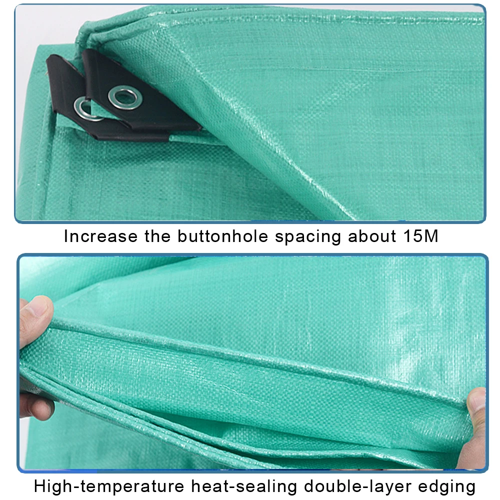 

PE Tarpaulin Plastic Garden Sail Boat Waterproof Canopy For Pet Dog House Truck Tent Cover Pool Sun Protection Tarp
