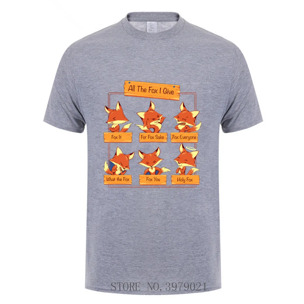 Все лиса я даю в стиле &quotхип хоп&quot создают принт футболка мужская мода