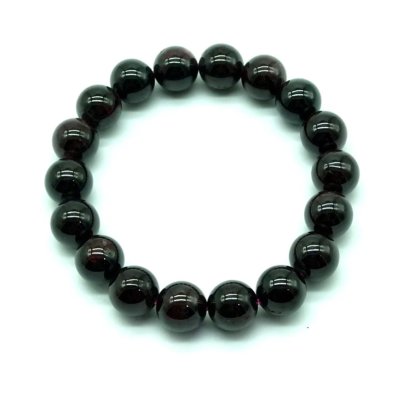 

Fashion Bracelets Trendy Women Garnet Bracelet Women's Crystal Bracelets Jewelry Accessories 8mm 9mm