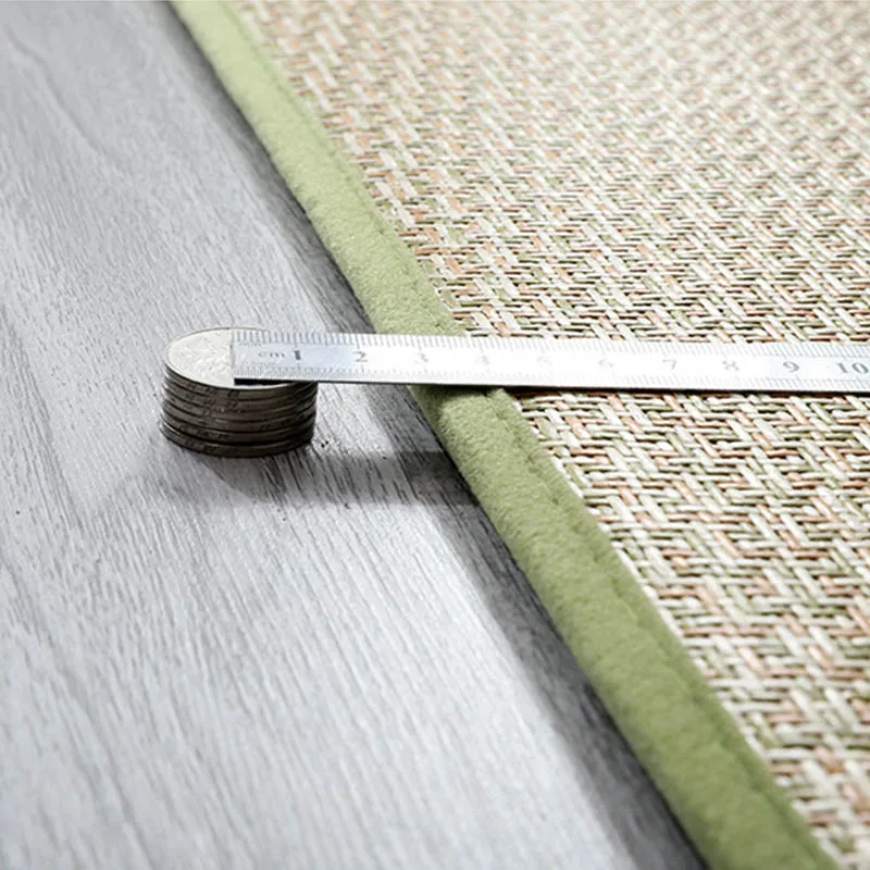 Японский Летний спальный коврик из натурального ротанга матрас для спальни