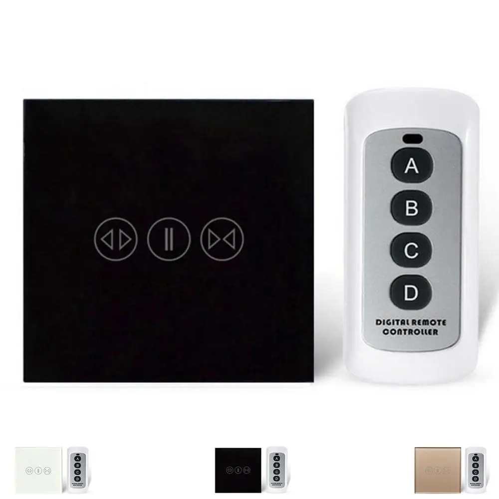 433 МГц умная штора переключатель с пультом дистанционного управления