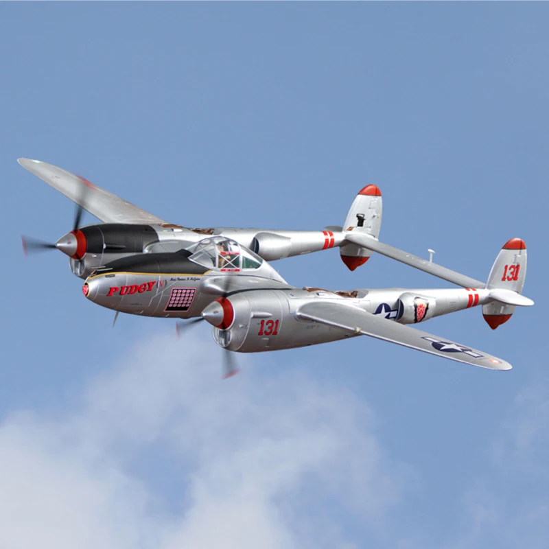 Окончательного Би FlightLine P38 Lightning RC Warbird PNP и комплект P-38 | Игрушки хобби
