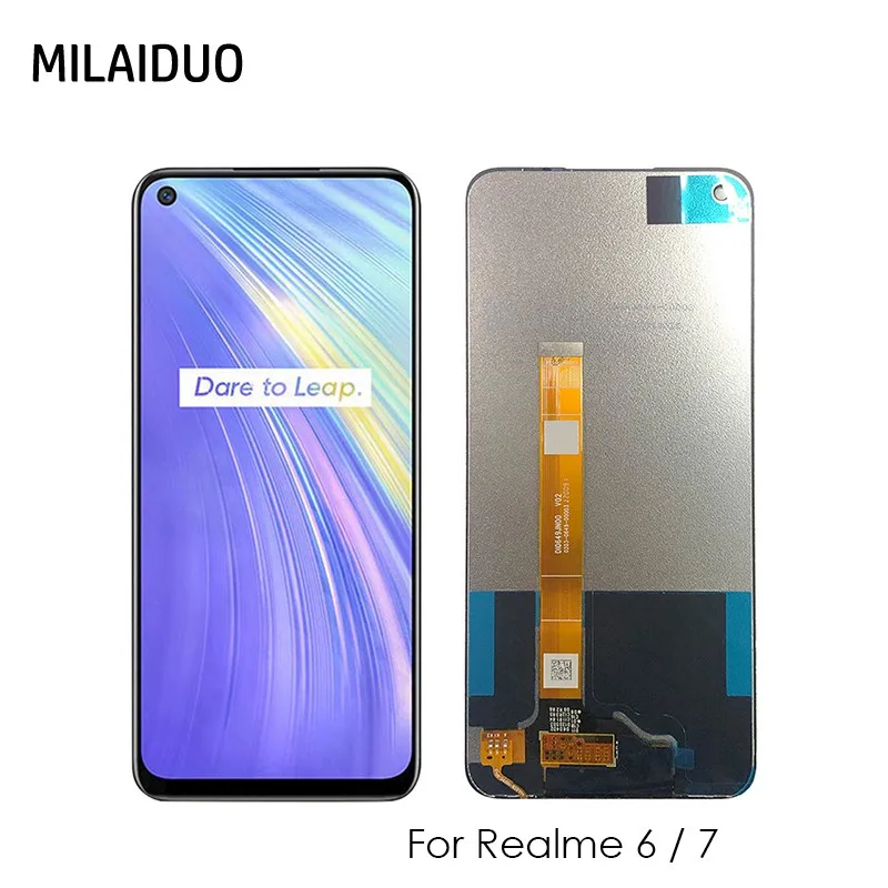 

ЖК-дисплей 6,5 дюйма для Realme 6 RMX2001 / Realme 7 RMX2155, ЖК-дисплей + фото