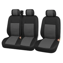 1+2 Seat Covers Car Seat Cover for Transporter for Ford transit Van Truck Lorry for Renault for Peugeot for Opel Vivaro