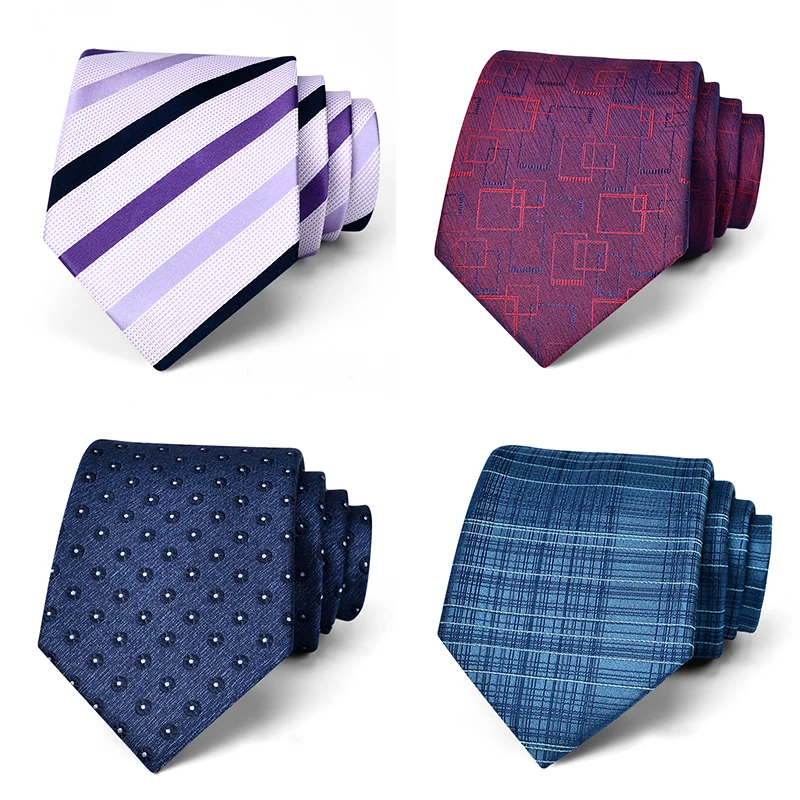 

Галстуки мужские деловые из 100% шелка, ширина 8 см