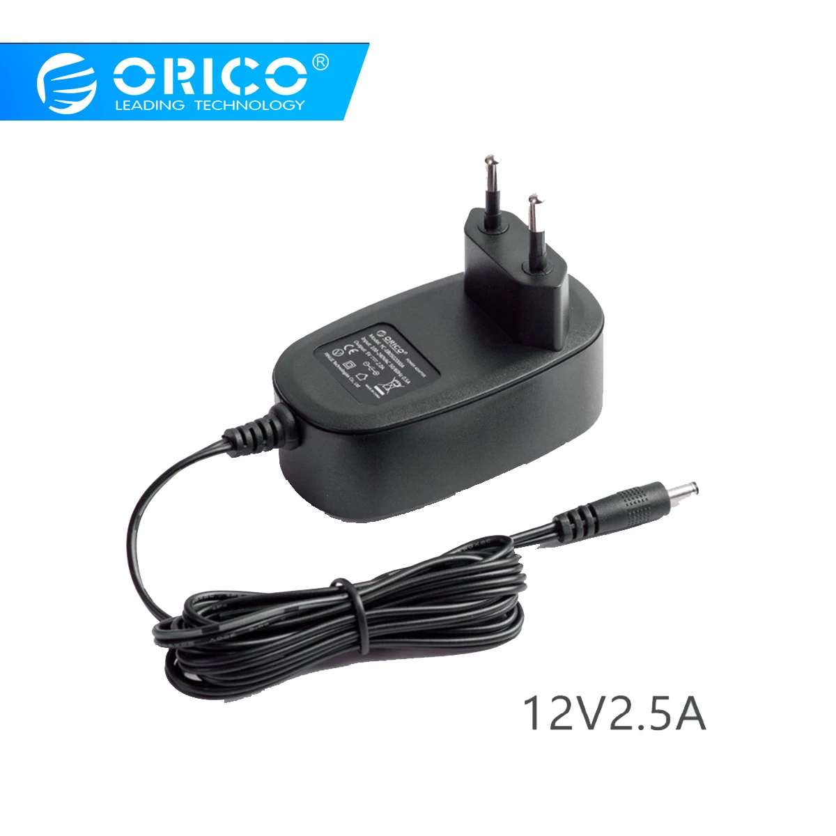ORICO PA ABS огнестойкий 12V2500mA преобразователь на стену зарядное устройство адаптер