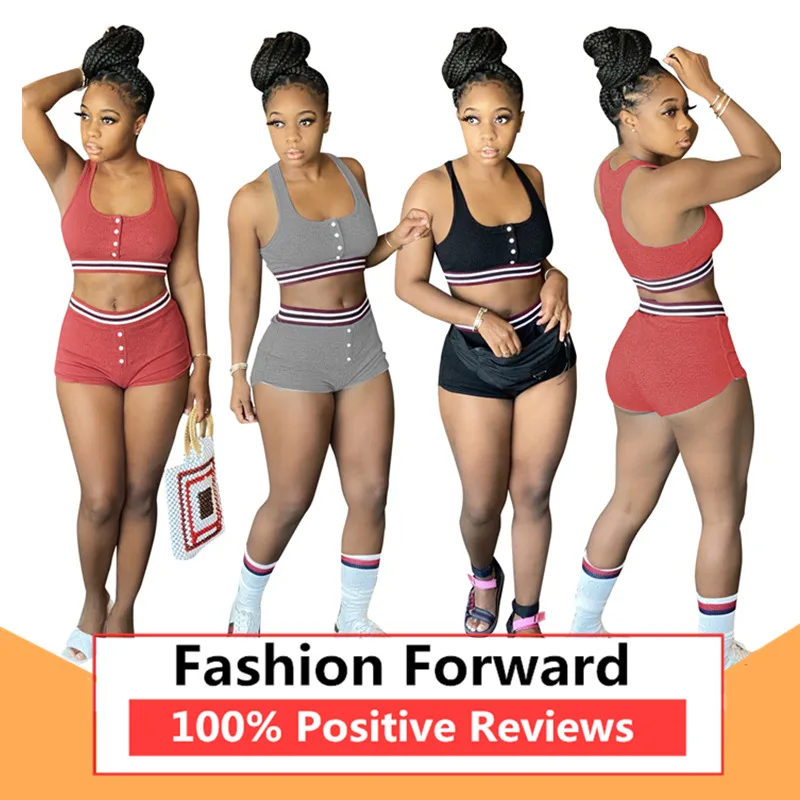 Комплект женский летний из двух предметов короткий топ и байкерские шорты серые