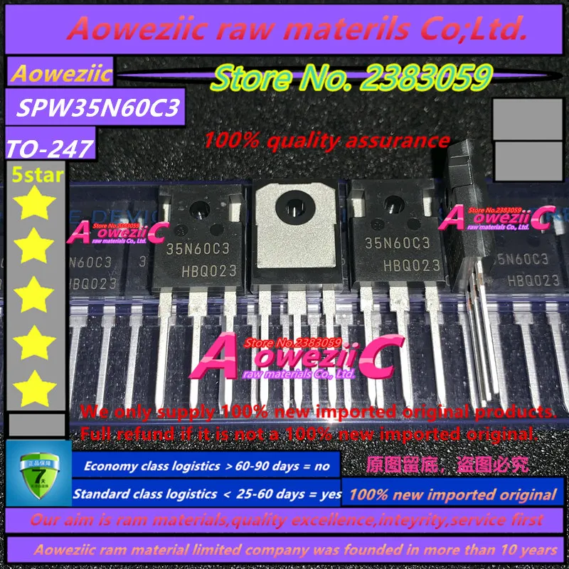 Aoweziic 2020 + 100 новый импортный оригинальный SPW35N60C3 35N60C3 TO-247 MOS FET 600V 35A | Электроника