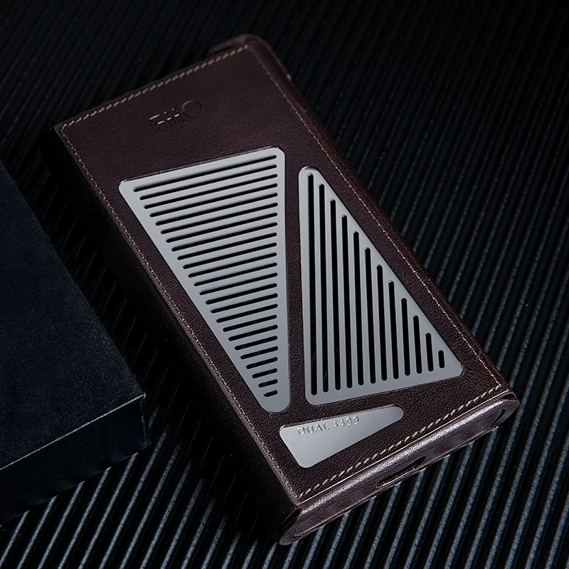 Кожаный чехол Fiio для музыкального плеера M15 C из кожи с рисунком в стиле