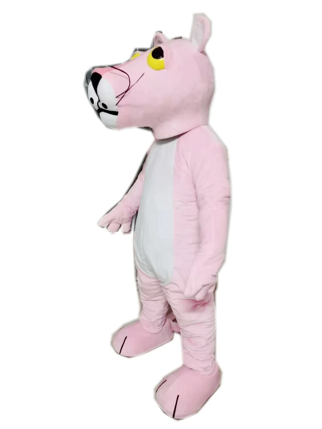 Костюм талисмана в виде розовой Пантеры Рождественский костюм мыши бесплатная